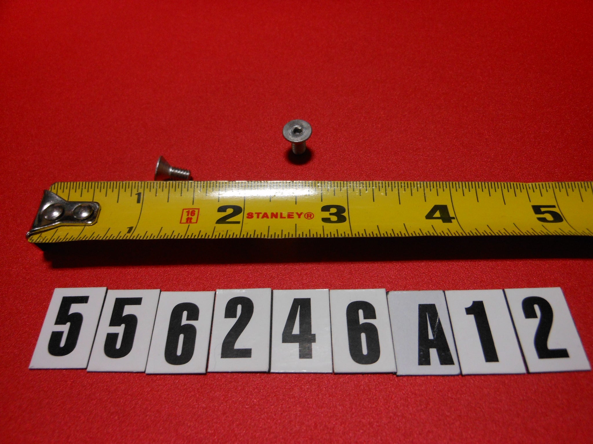 DOOR WALK-THRU ALUM 18-8 FHCS 8-32 X 3/8 '17