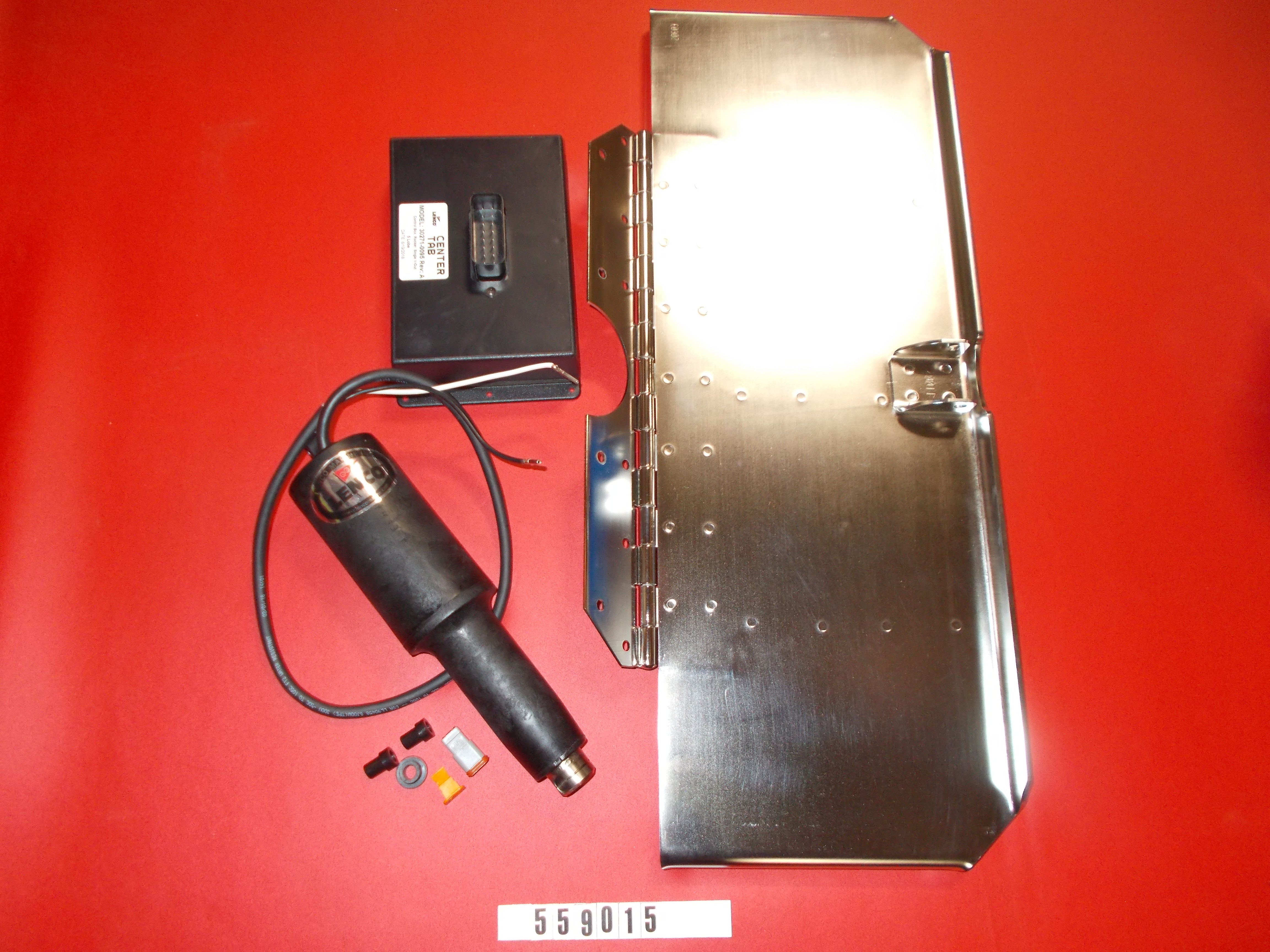 TRIM TAB-ASSY. MS 200/215/230/235/245/255 ELECTRO POLISHED