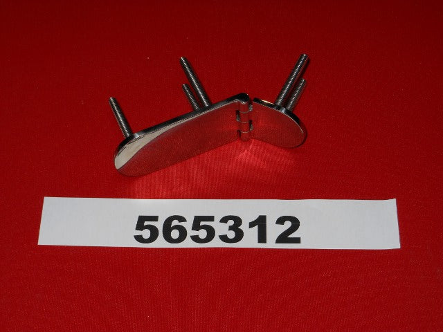 Replaced by Part# 565312A : "HINGE-STRAP 1/4"" STUDS MTR BOX '04-'14"