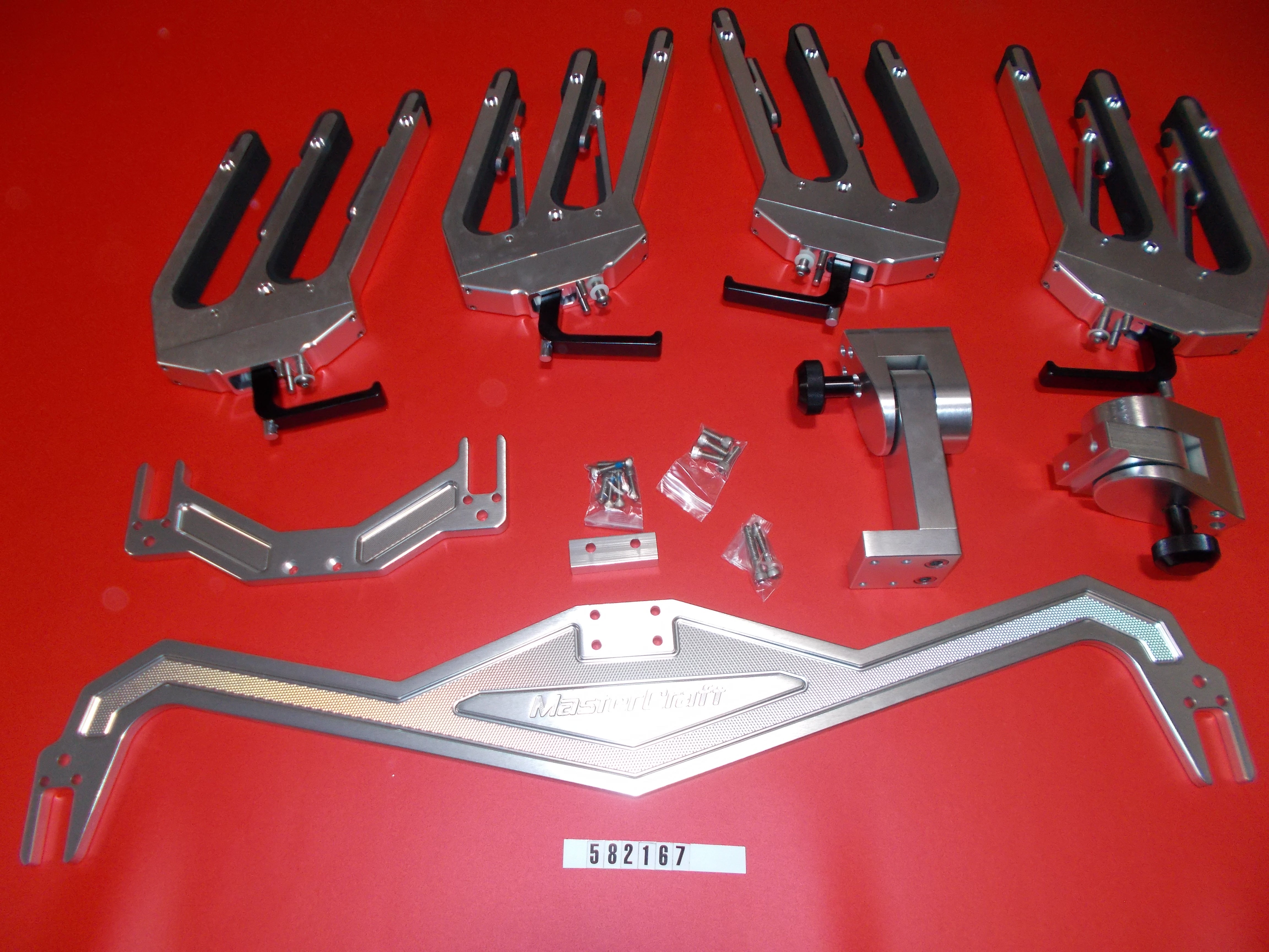 RACKS WAKE/SLALOM ZFT5 '13-'14 BOARD RACK KIT