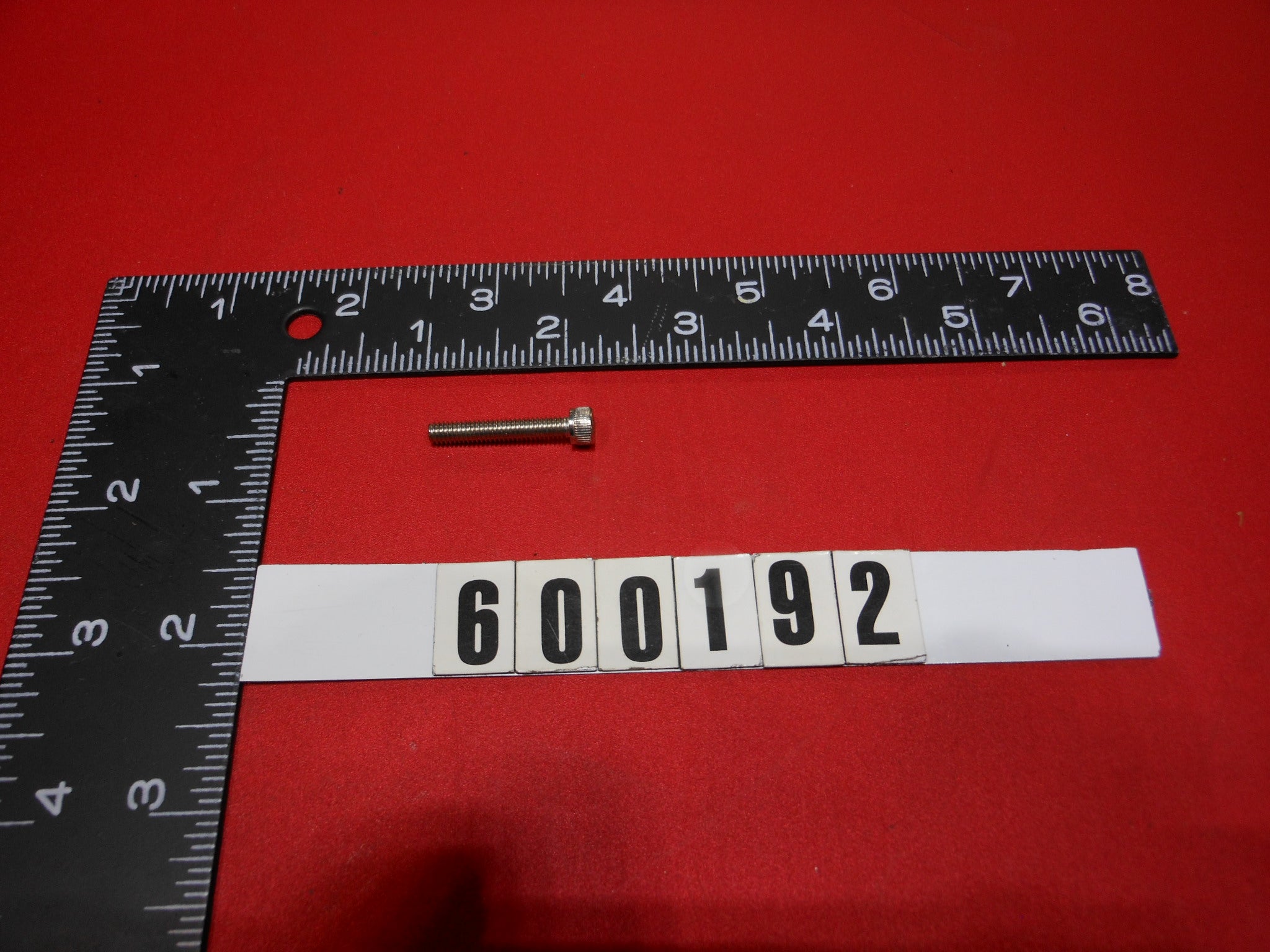 "8-32 X 1"" SCS 18-8 S/S"