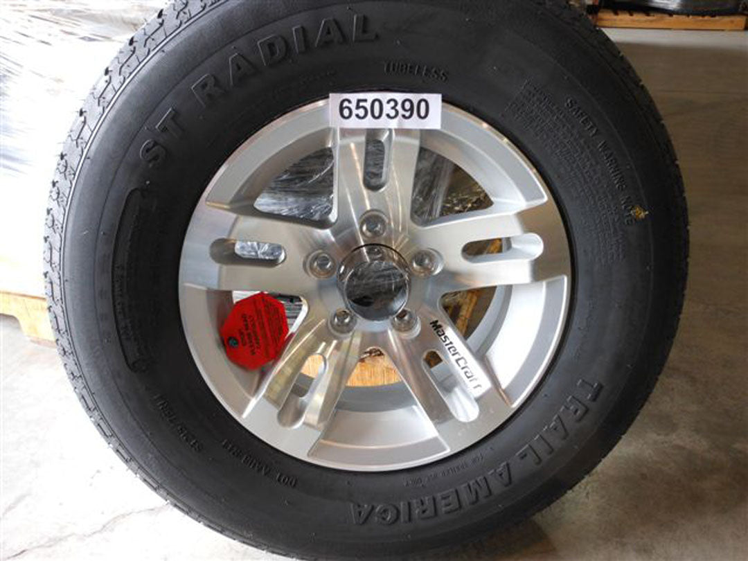 Replaced by Part 650390A "TIRE ASSY 14"" 2200 LB 8 PLY TRAIL AMER