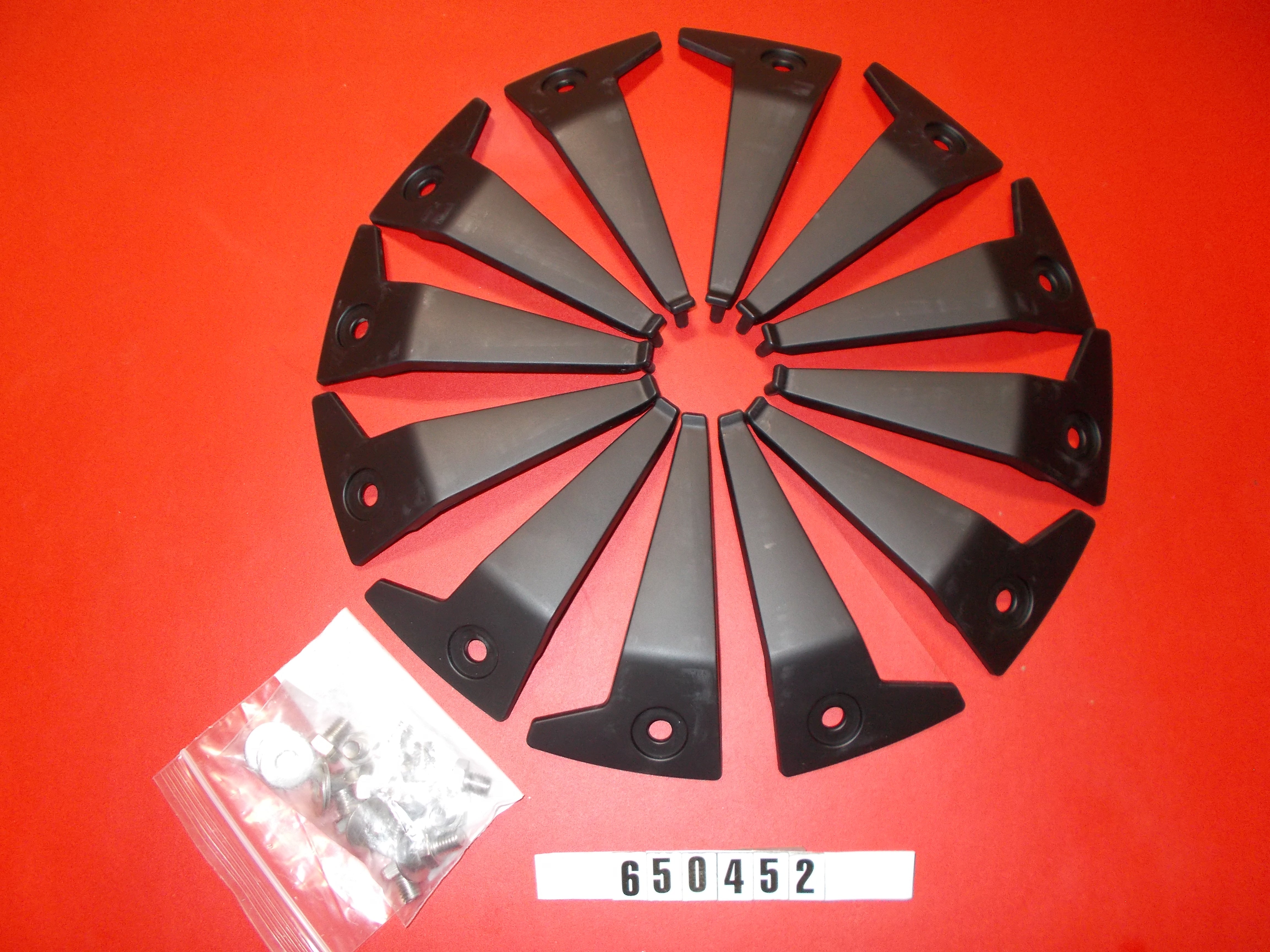XD822-MONSTER2 WHEEL INSERTS BLACK 1 WHEEL KIT
