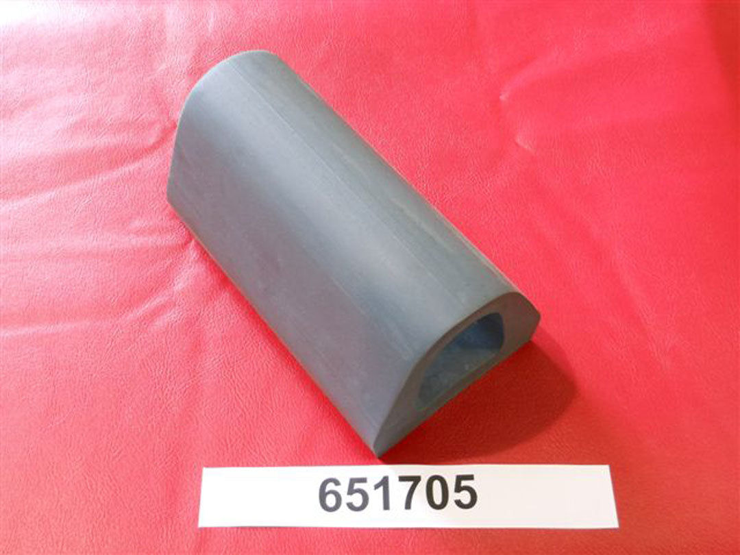 "BUMPER-BOW STOP 8"" '09 HOLLOW RUBBER"