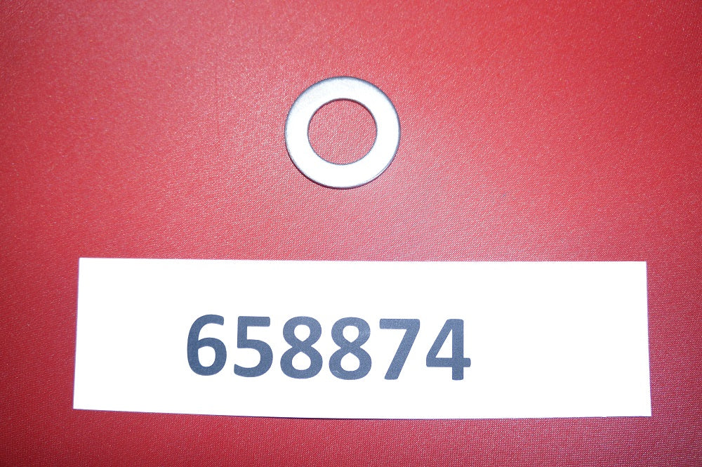 AXLE '15 WASHER FLAT SPINDLE 1 IN BLACK