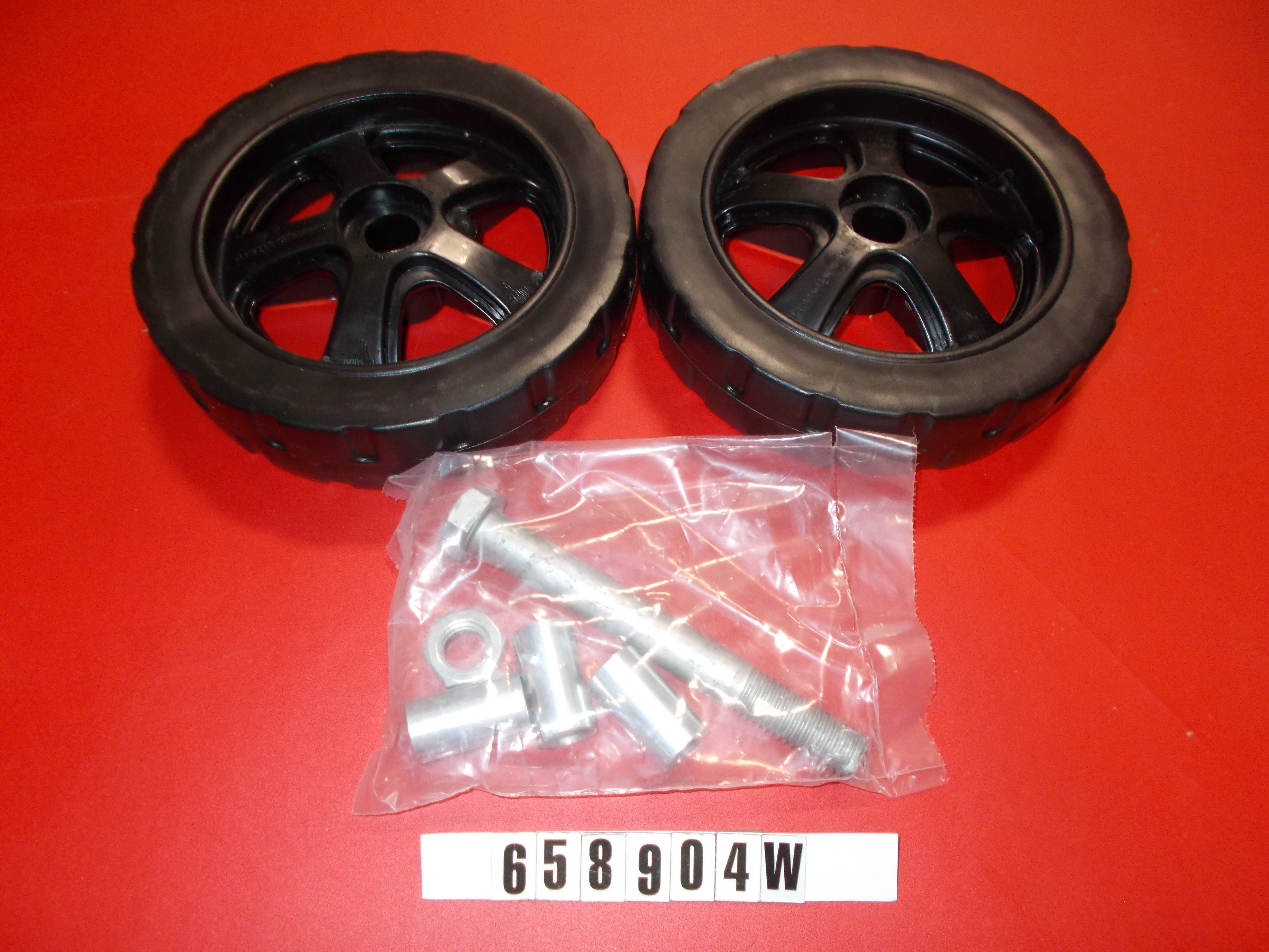 JACK-WHEEL REPLACEMENT KIT 2 wheels & mount hrwdr