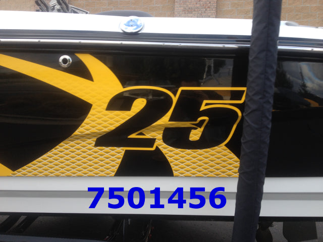 DECAL-X SERIES X25 YELLOWDESIGNATOR '11 SUNRISE YELLOW