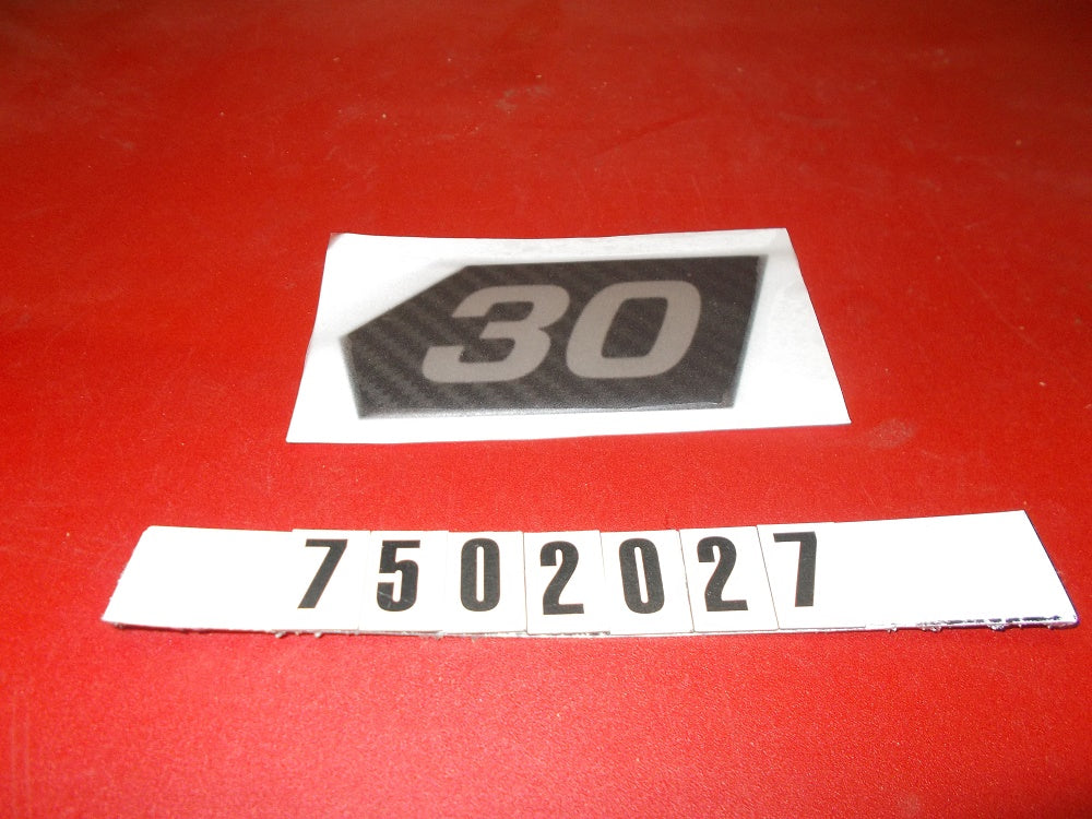 DECAL-X30 DESIGNATOR '14