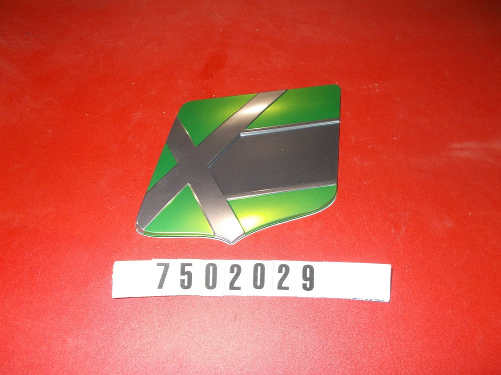 DECAL-SM SHIELD LIME GREEN '14 X SERIES
