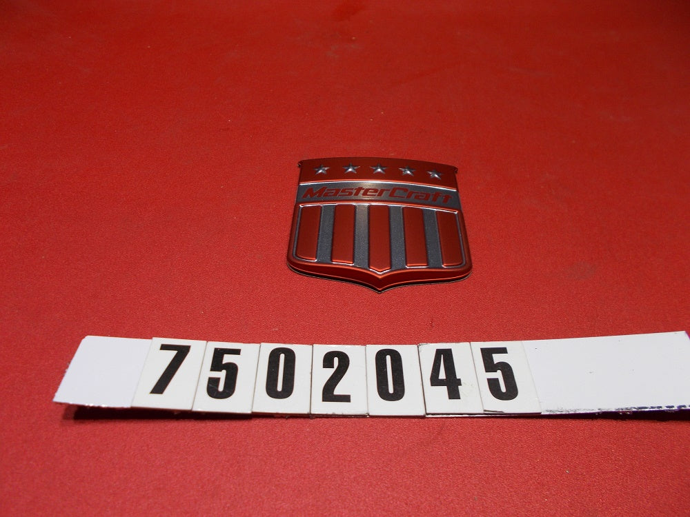 DECAL-TRANSOM SHIELD VIPER RED '14