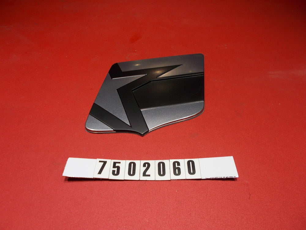 DECAL-PS SHIELD CHROME SATIN '14