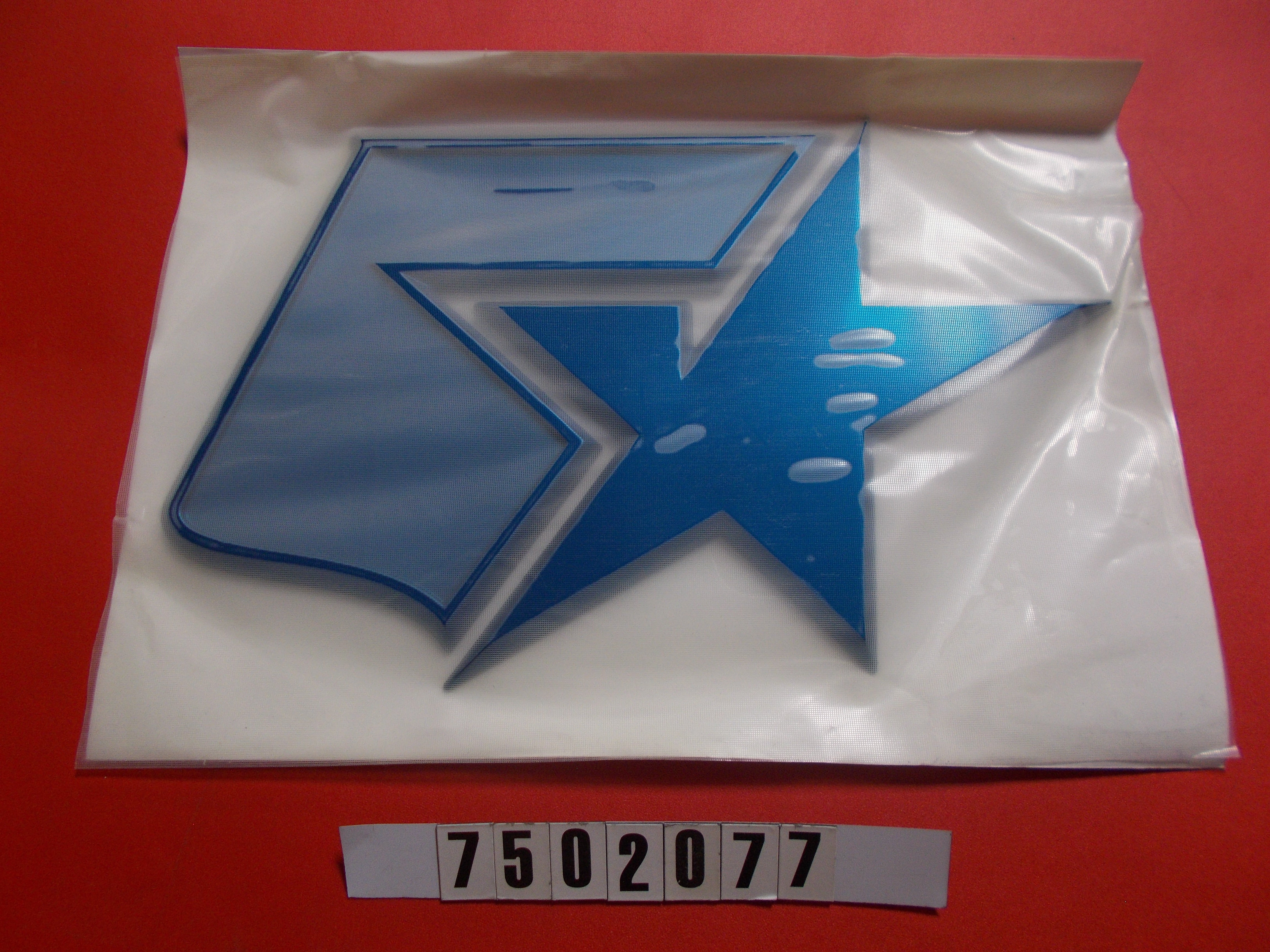 DECAL-SHIELD PROSTAR SATIN BLUE '16