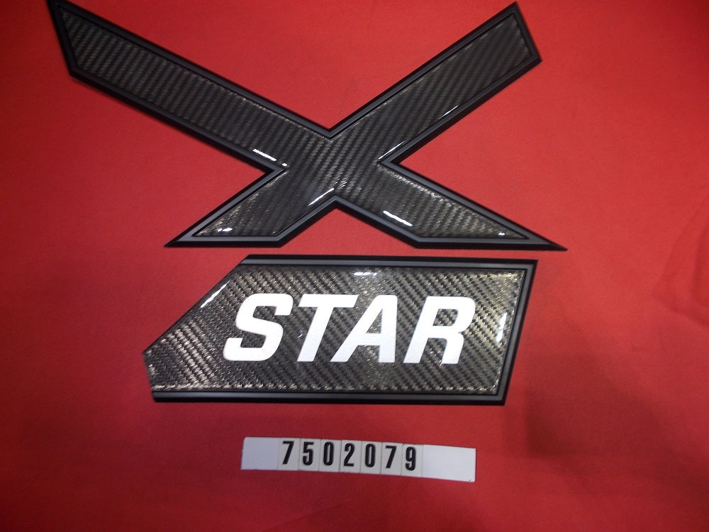 DECAL-SHIELD XSTAR SATIN BLACK '16