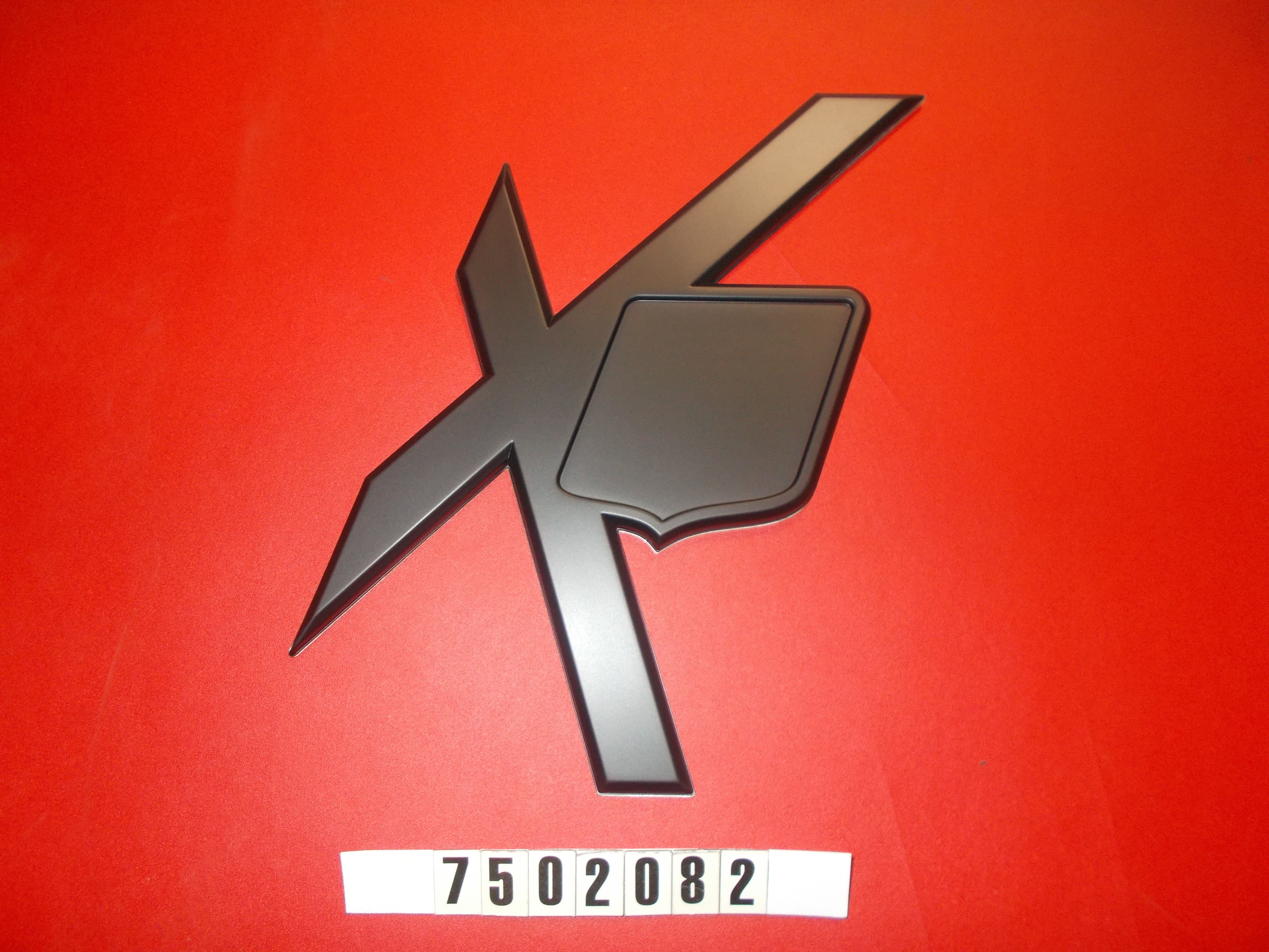 DECAL-SHIELD XSERIES SATIN BLACK '16