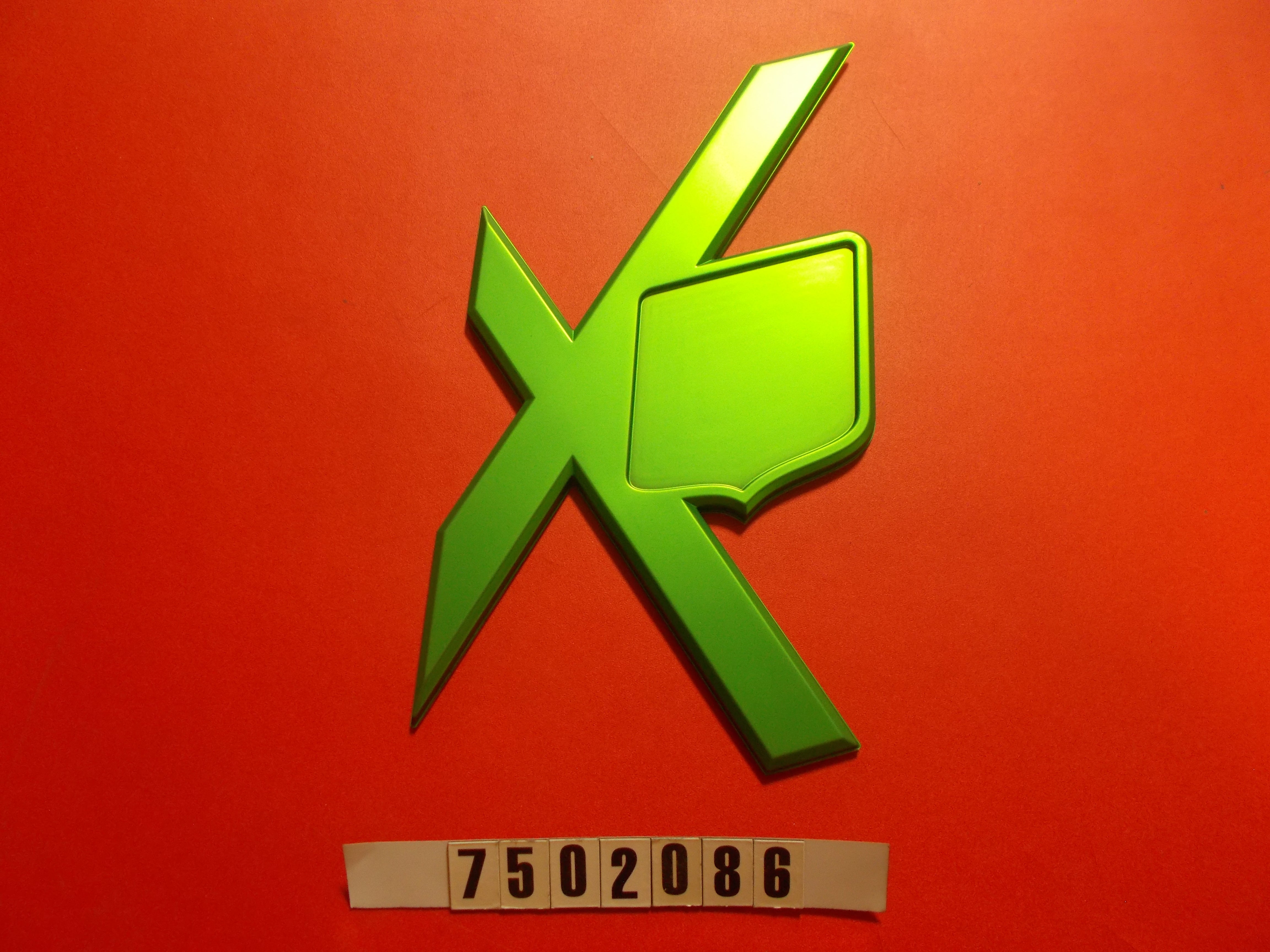 DECAL-SHIELD XSERIES SATIN GREEN '16