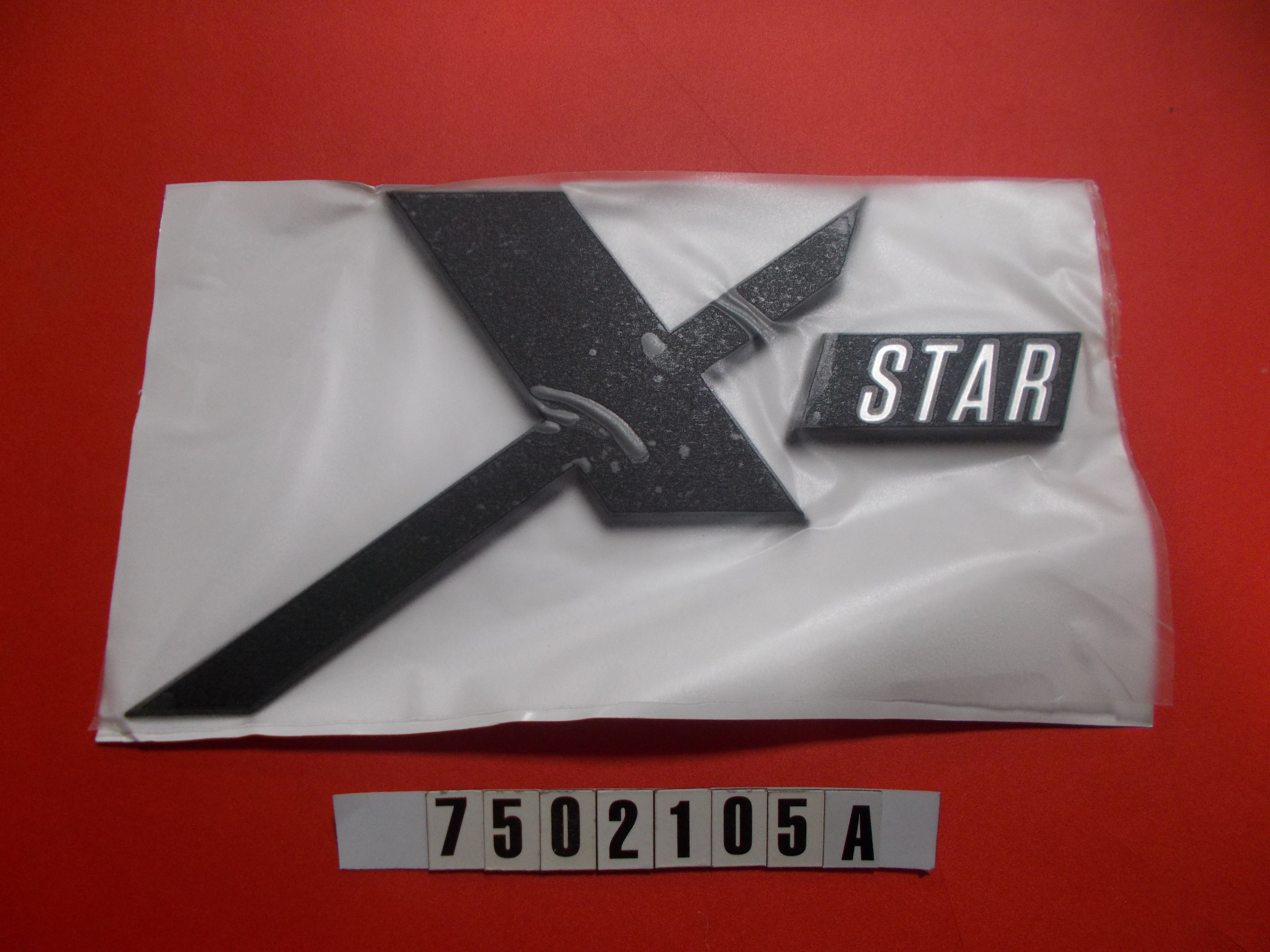 DECAL - DESIGNATOR XSTAR SATIN BLACK '18