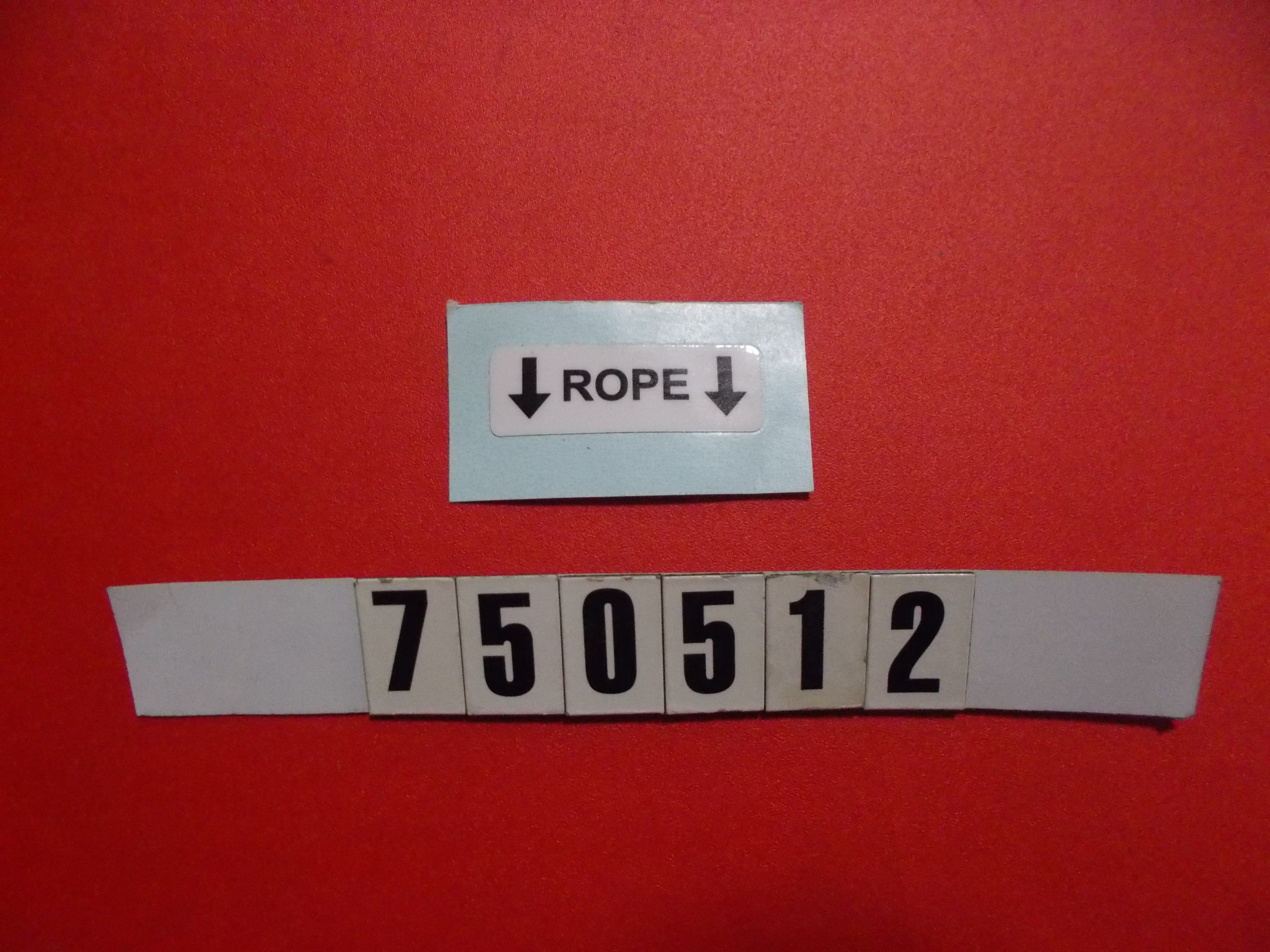 DECAL-ROPE DOWN GOPRO TOWER SWIVEL