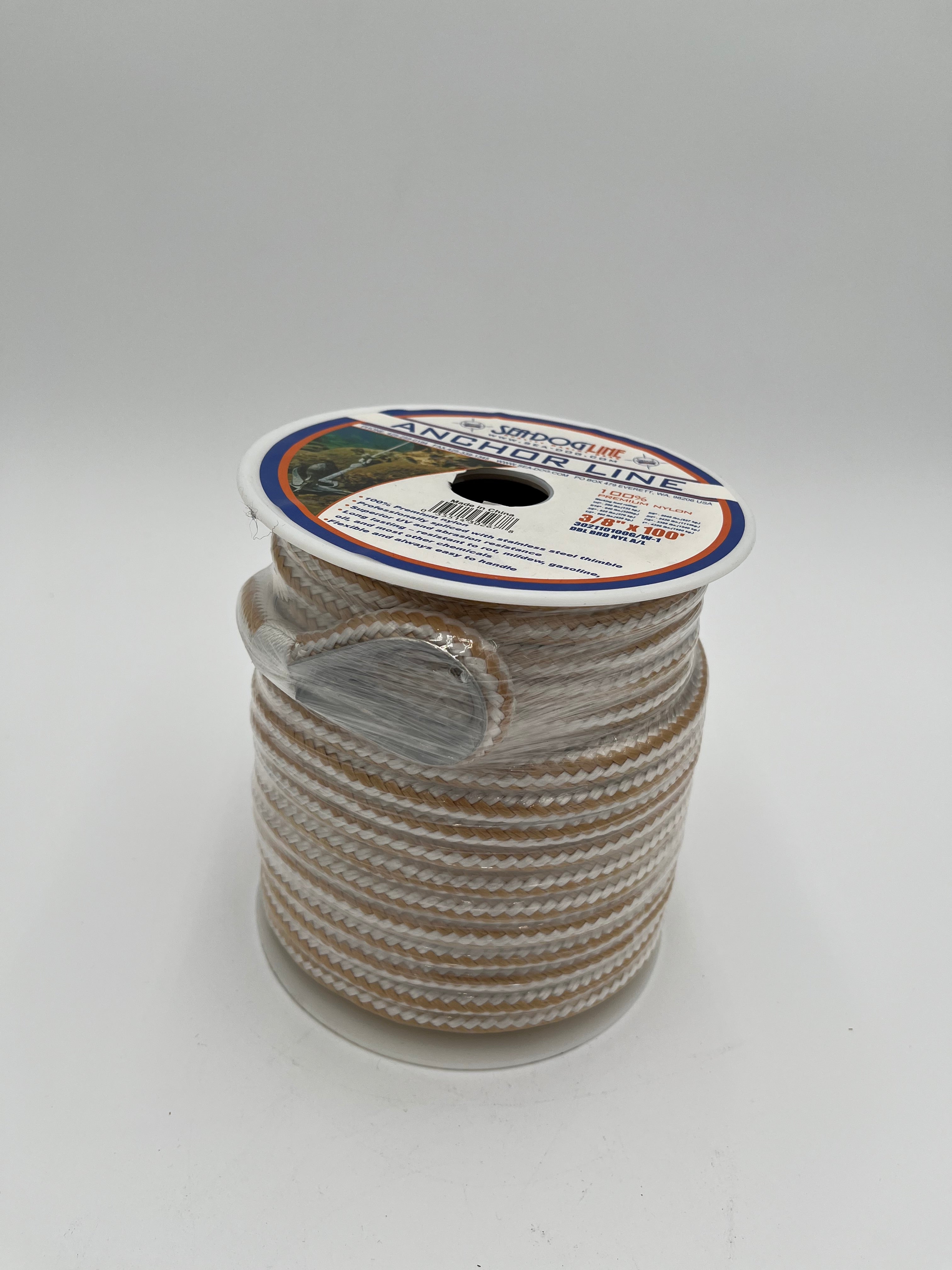 Sea-Dog Line - 3/8" by 100ft premium anchor line