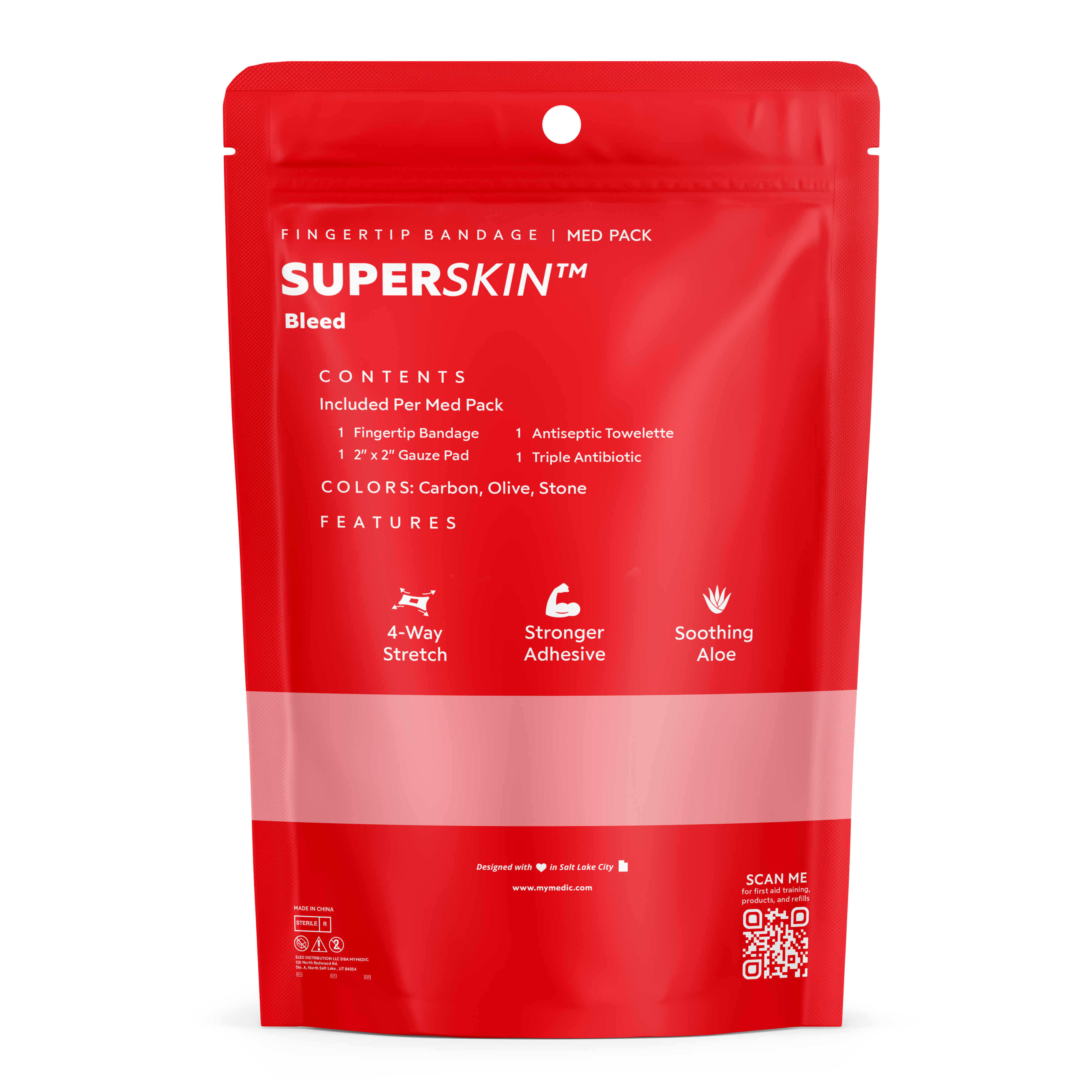 SuperSkin Fingertip Bandage 10 Pack