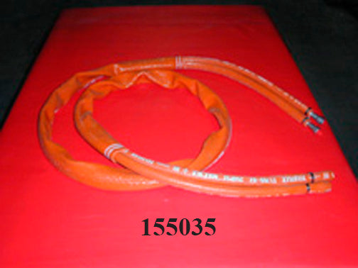 LINE-FUEL SUPPLY 14 in DUAL w/FIRE SLEEVE 190/195/205/209/X5 '00-'05