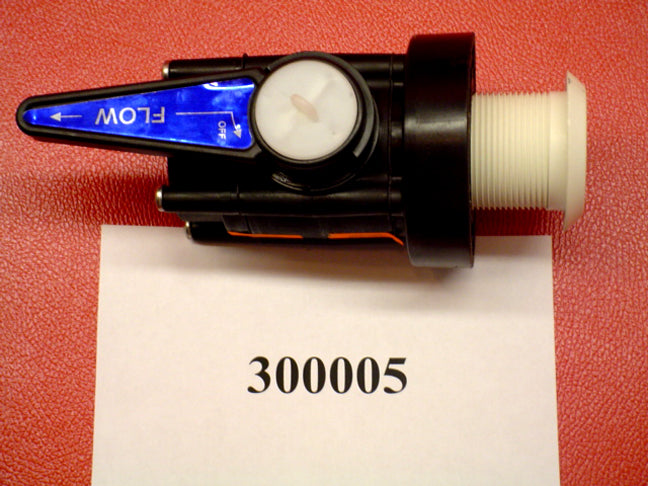 "VALVE-1.5""W/THRU HULL 300 '09 FLANGED MARELON SEACOCK"