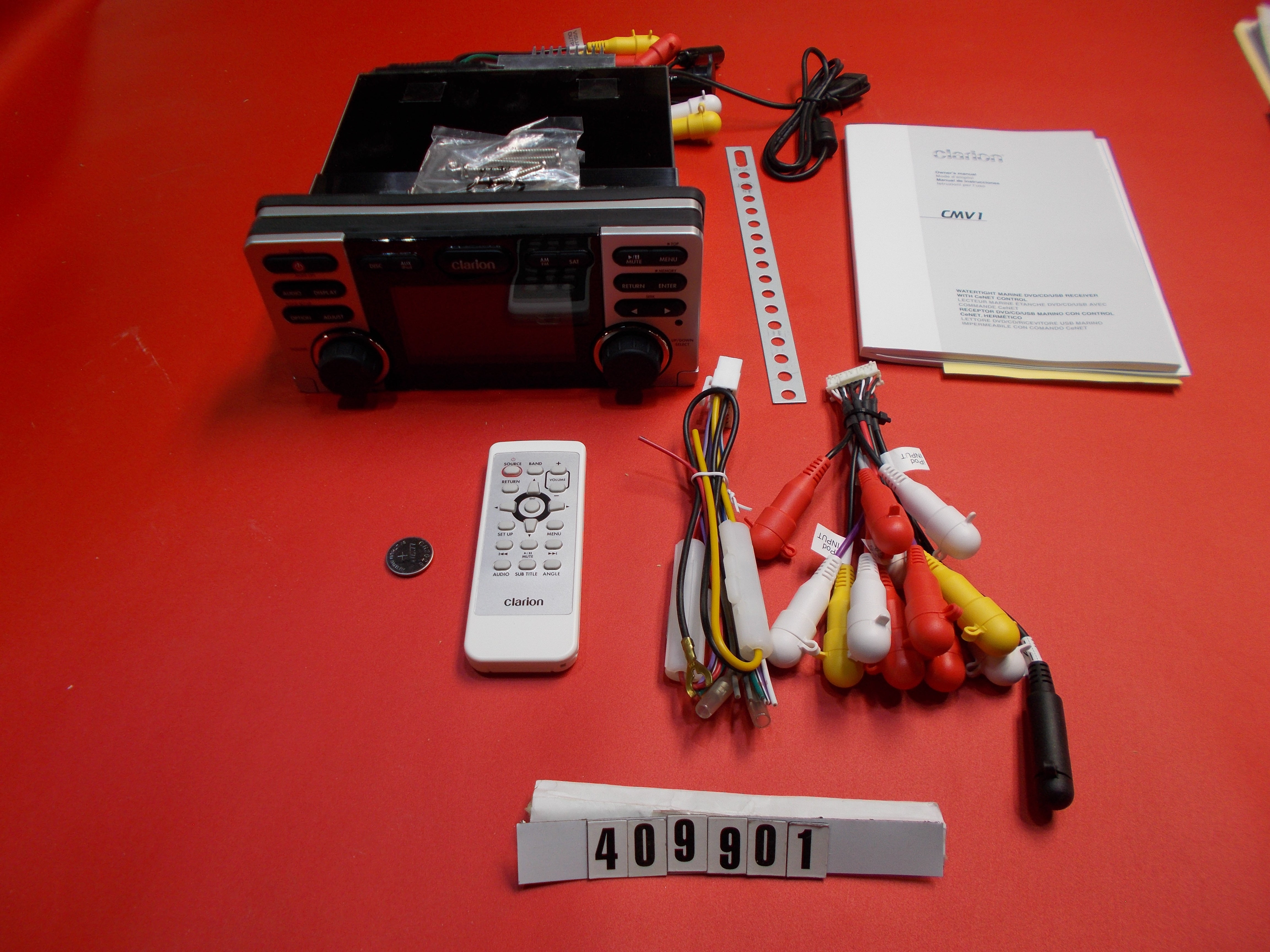 "RADIO-CMV1(E)W/VIDEO 300 '09 EURO STD/SALON,OPT/CKPT"