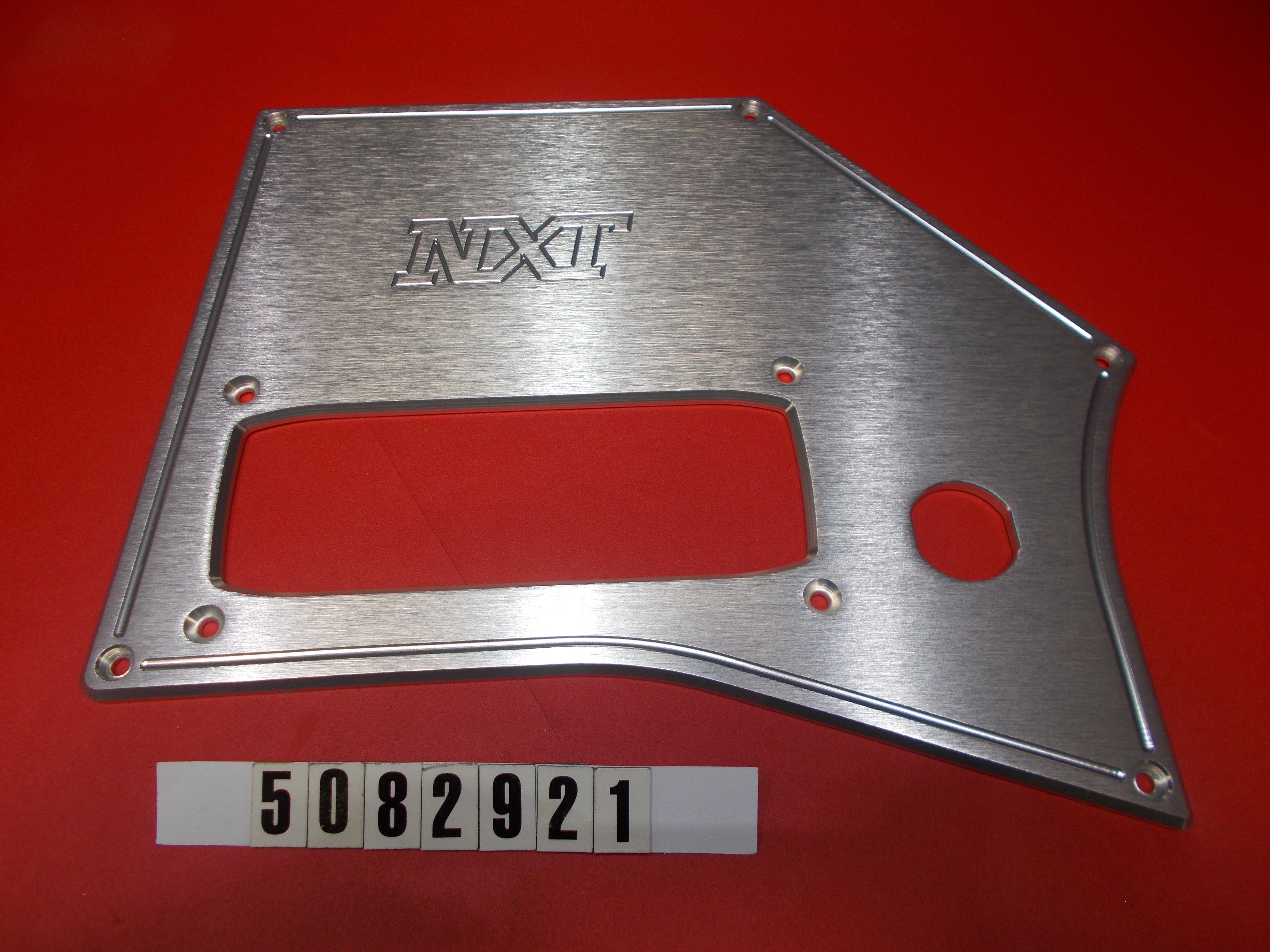 IPA-ALUM DASH PLATE LH NXT20 '15 NLA NLA W/OUT STEREO CUT OUT