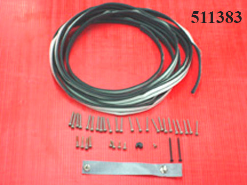 WINDSHIELD - HARDWARE KIT PRO TOUR BLACK
