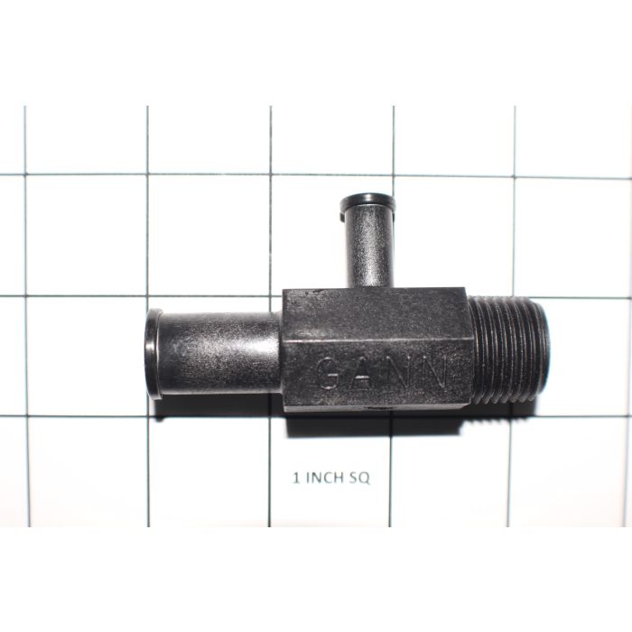 601046 FITTING 1/2" NPT T-FITTING 3/8&5/8 BARB