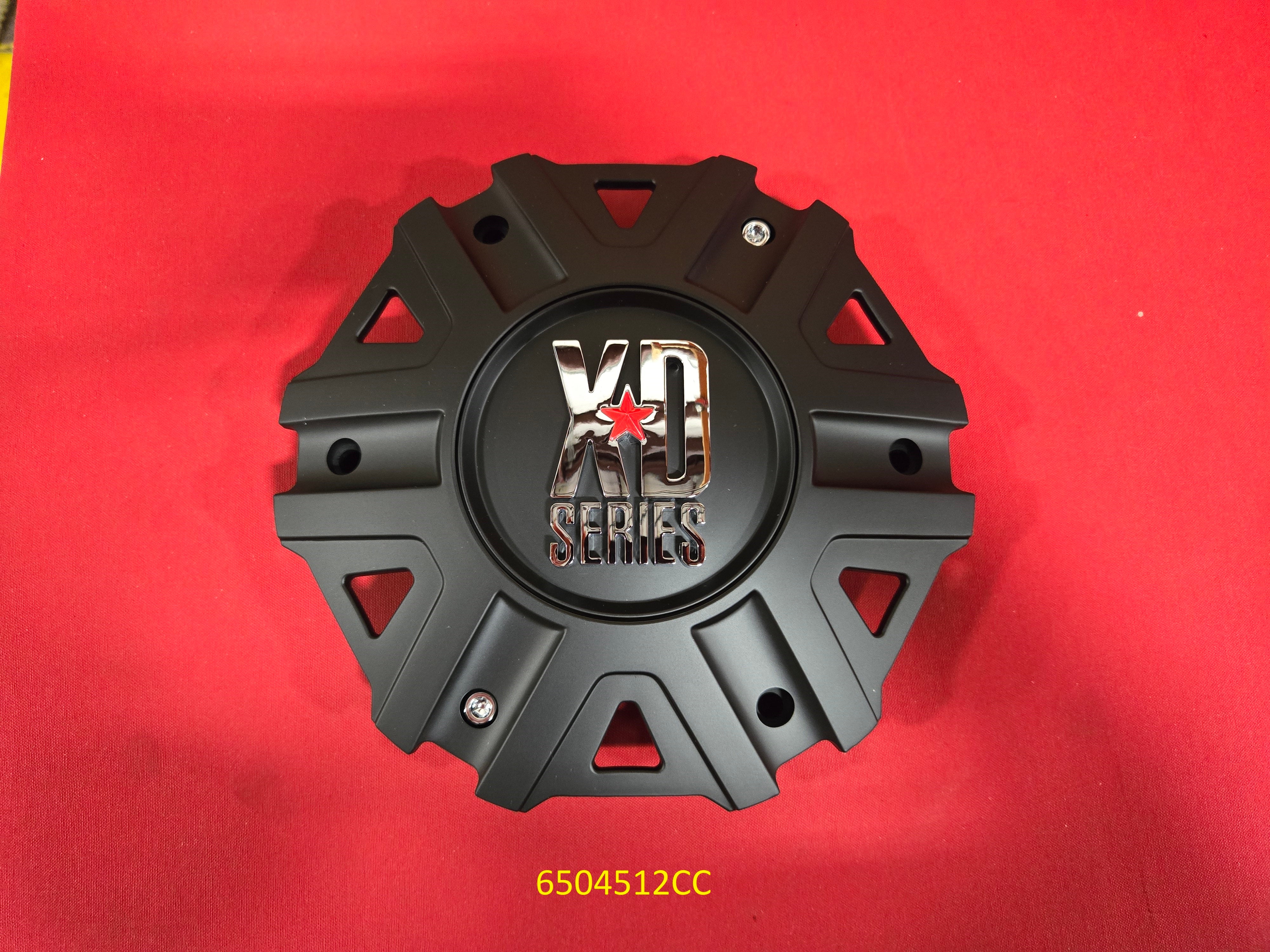 WHEEL- XD822 MONSTER 18'' CENTER CAP ONLY '' XD SERIES'' BLACK