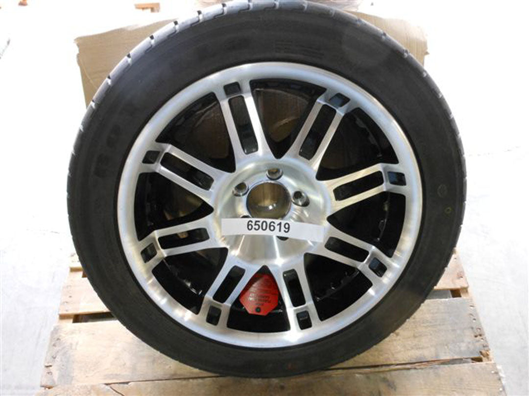 "WHEEL-BLK 18"" w/TIRE TYPE 18-14 TRANTULA LOW PROFILE *******NLA*******"