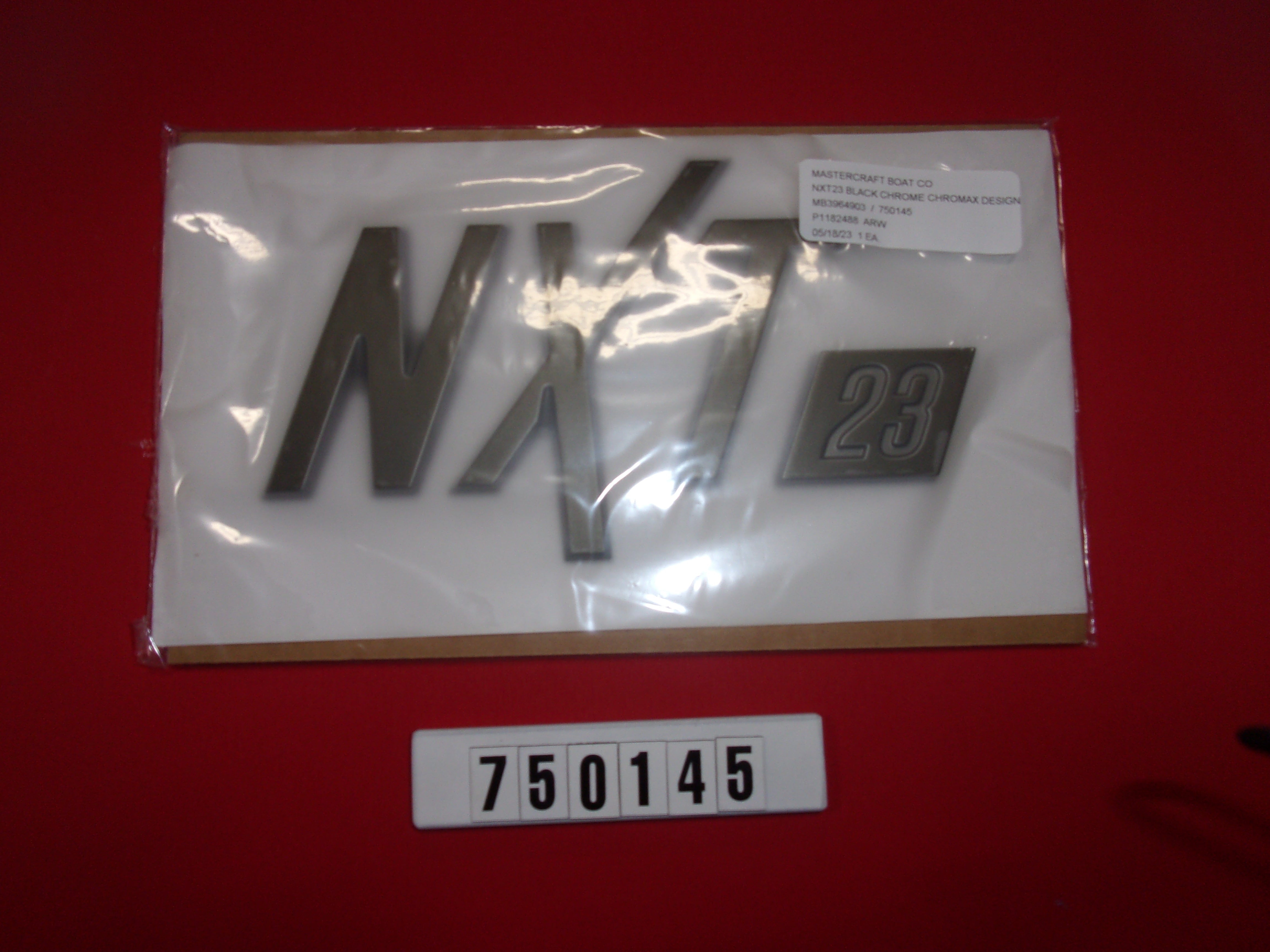 DECAL-DESIGNATOR BLK NXT23