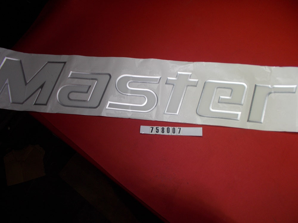 "DECAL-5""M/C WHITE 197/214/14V/X1/200/15"