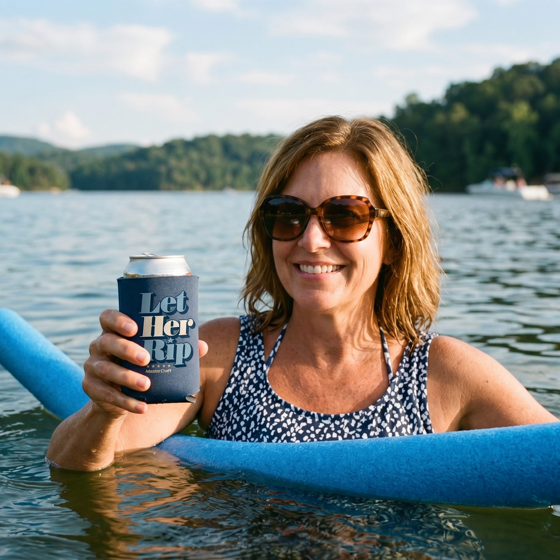 Let Her Rip Neoprene Koozie
