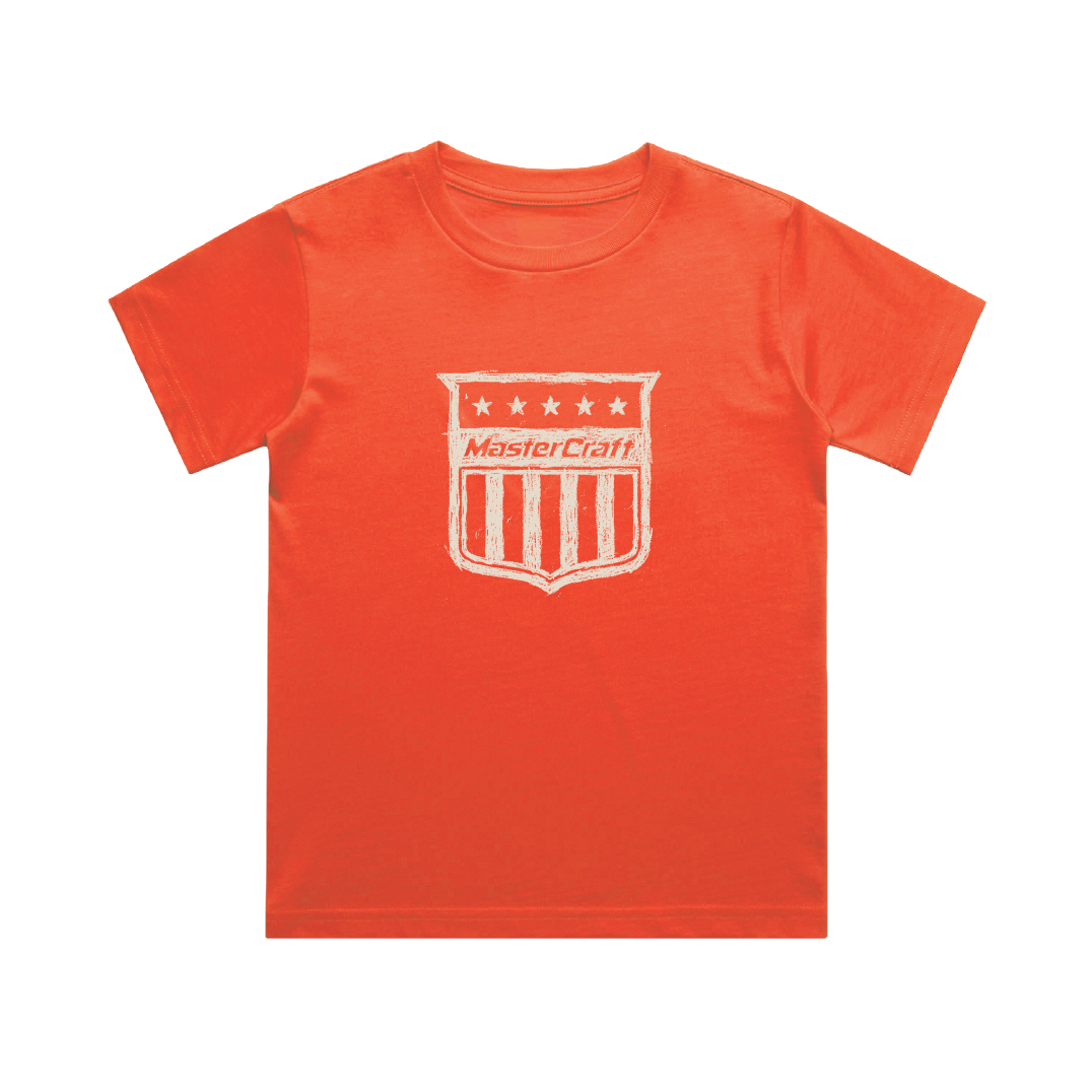 Youth Sketched Shield Jersey Tee