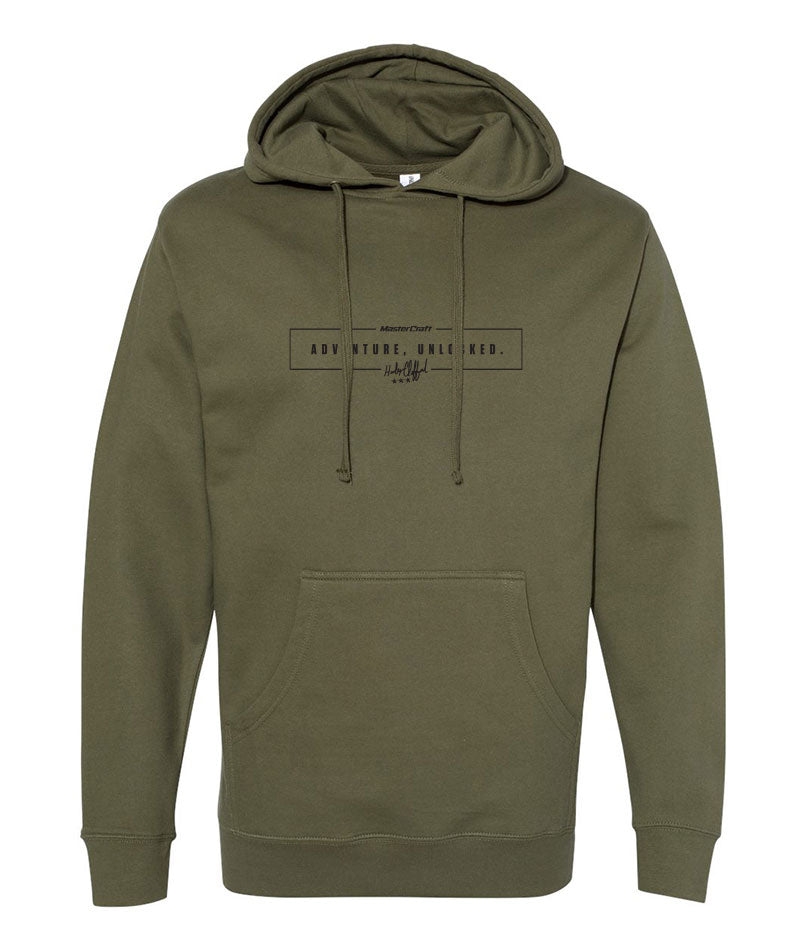 Harley Clifford Men's Hooded Sweatshirt - Army