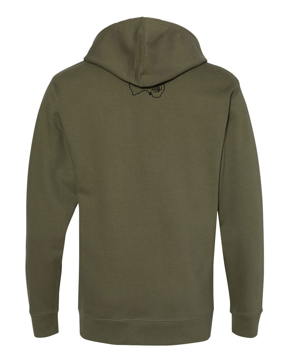 Harley Clifford Men's Hooded Sweatshirt - Army