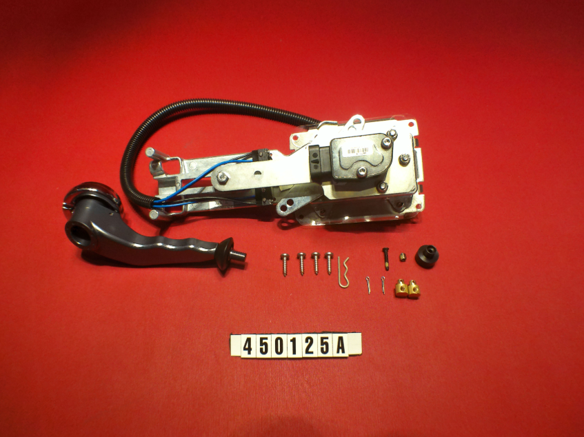 THROTTLE- CONTROL LEVER ASMY_GRAY ANODIZED REV A