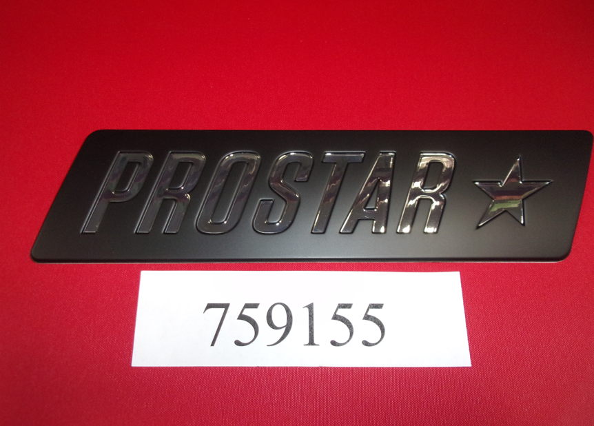 DECAL- DESIGNATOR BLACK PROSTAR '21
