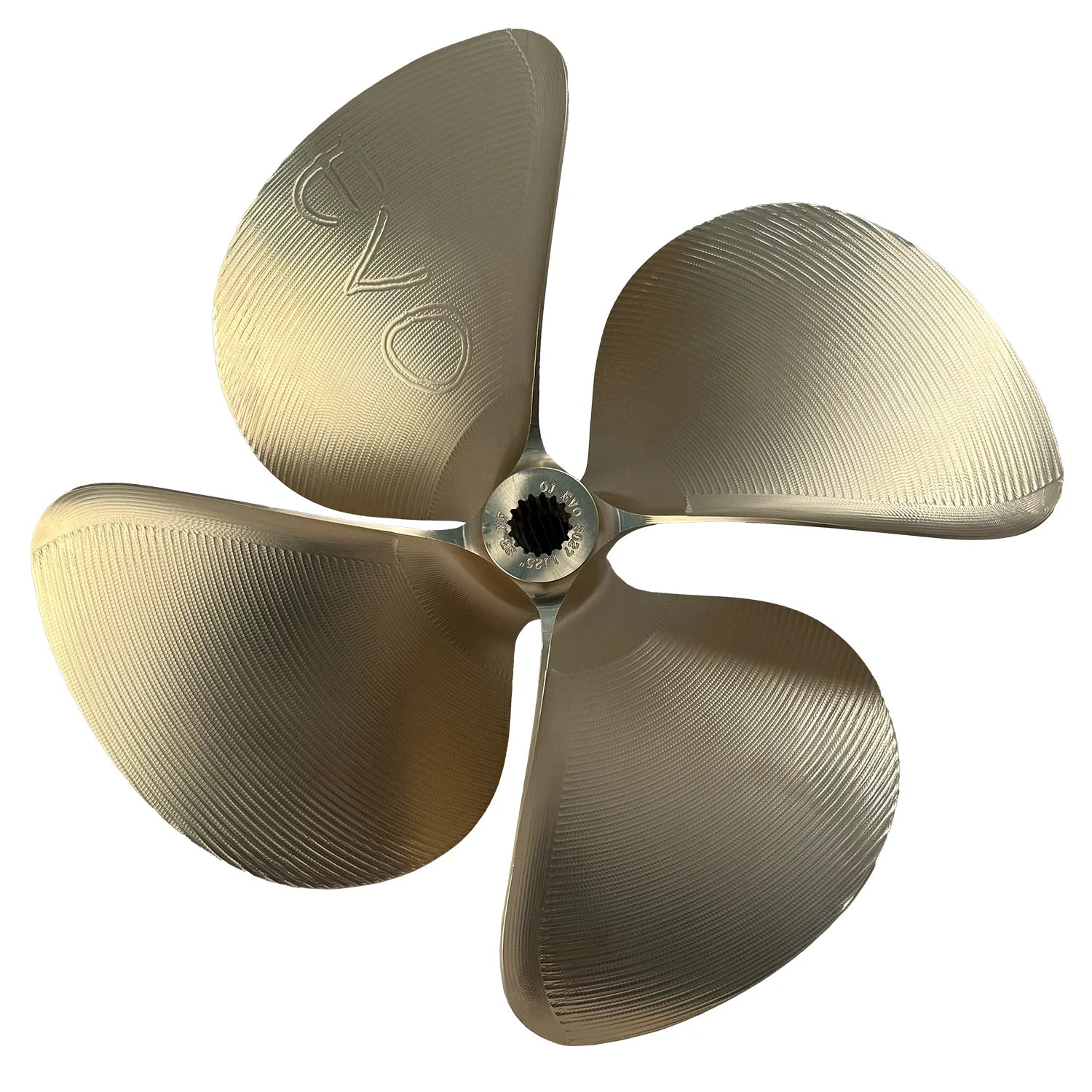 #3028-MF - OJ Evolution 4 Blade 17.5" X 16.5" LH Splined Propeller