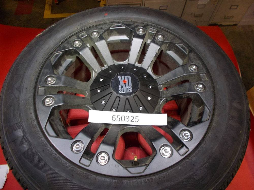 "WHEEL/TIRE-18""MONSTER 255/55R18 TIRE '13"