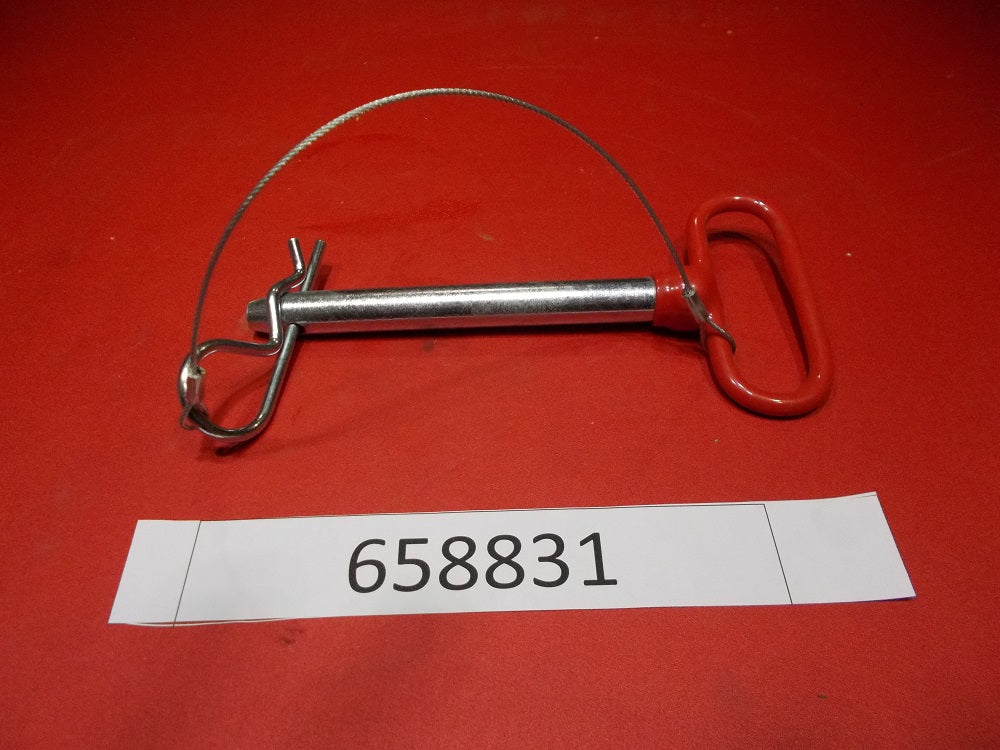 "ACTUATOR-SWING PIN 5/8' X 4"" W/CABLE & CLIP TIEDOWN '15"