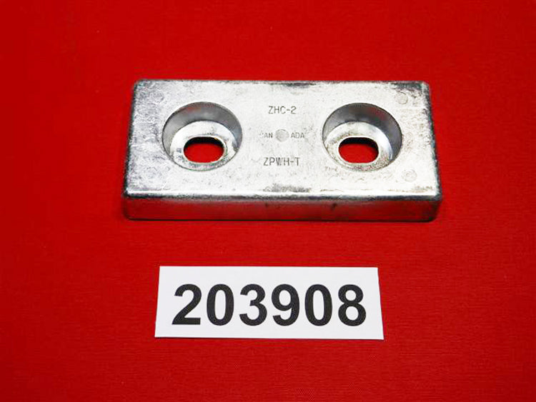 Replaced by Part# 203914 : "ANODE-TRANSOM 5.75X2/X-STAR.6"" '10-'14 ZINC"