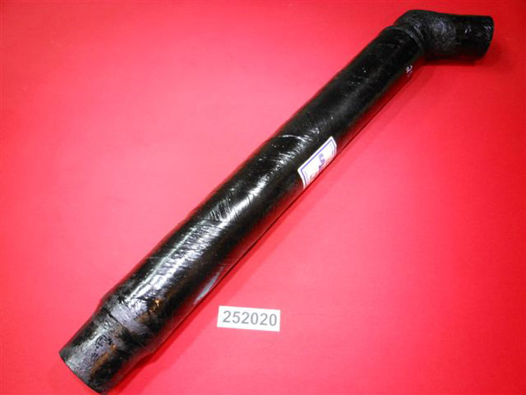 "MUFFLER-3.5""HORIZONTAL 190/197 '09-'14 FIBERGLASS W/20* ELBOW"