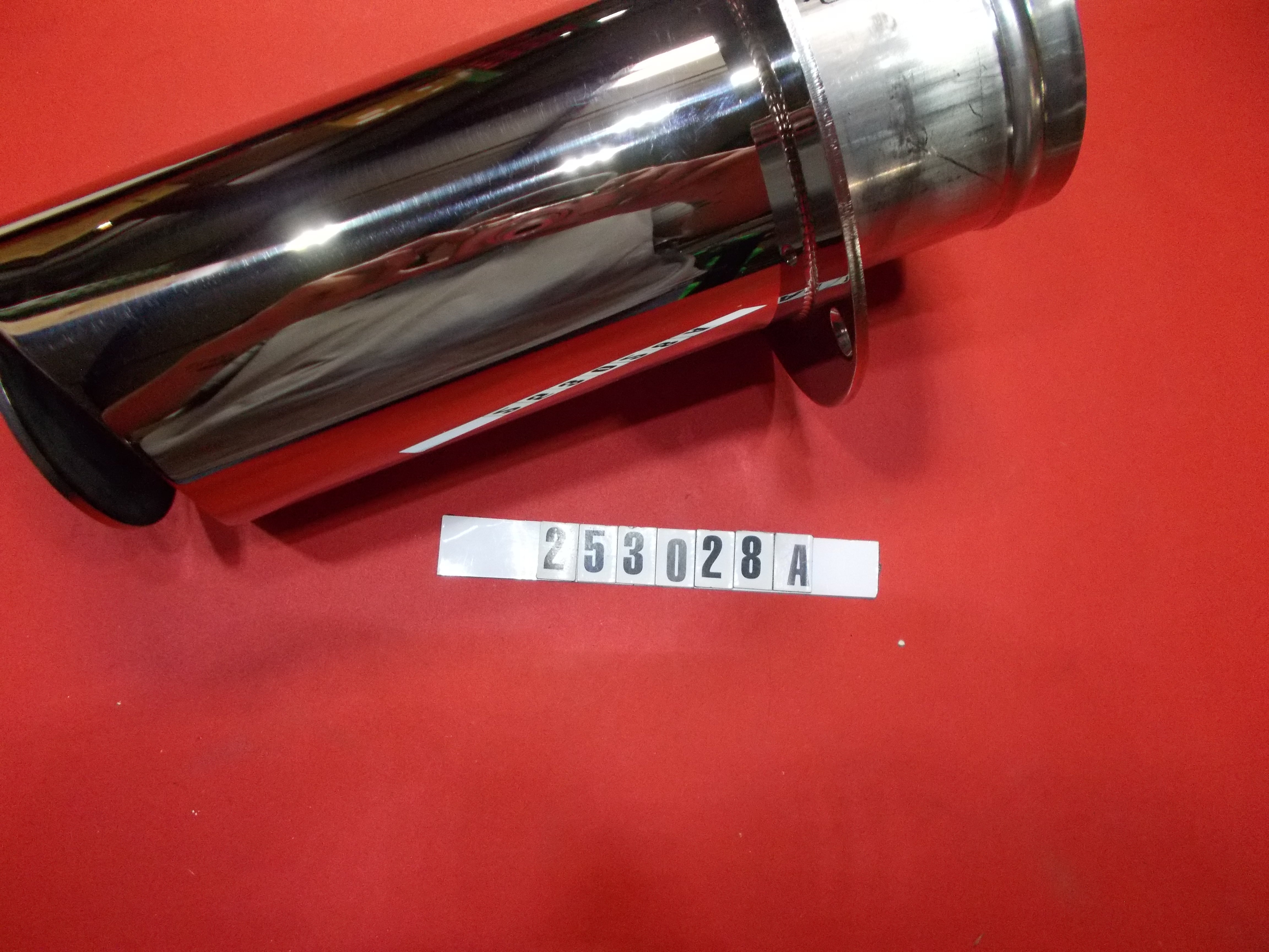 "EXHAUST-TIP LONG 214V '14SS ""MC""/NO INTERNALS REV A"