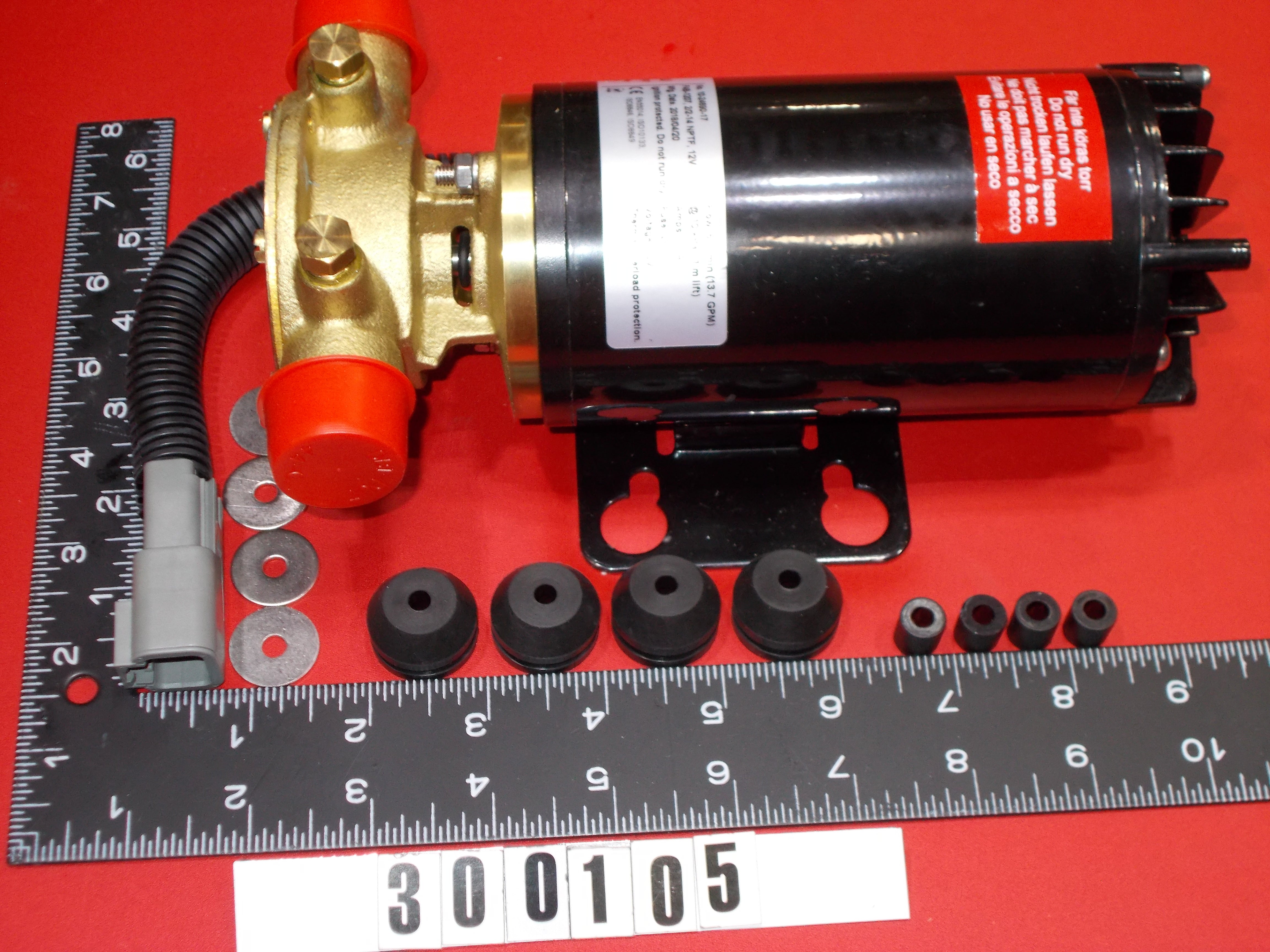 Replaced by Part# 300105B : PUMP-BALLAST 13.7 GPM JOHNSON STANDARD '18 NLA USE 300105B