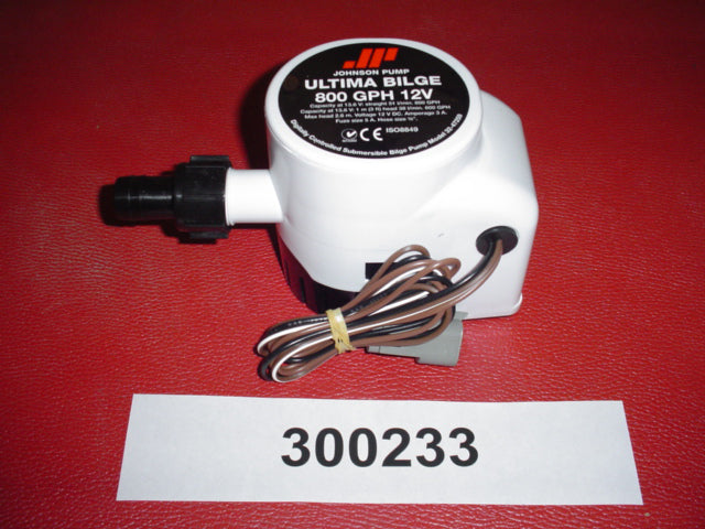 PUMP-BILGE 800GPH '10 #32-47259-001 STANDARD