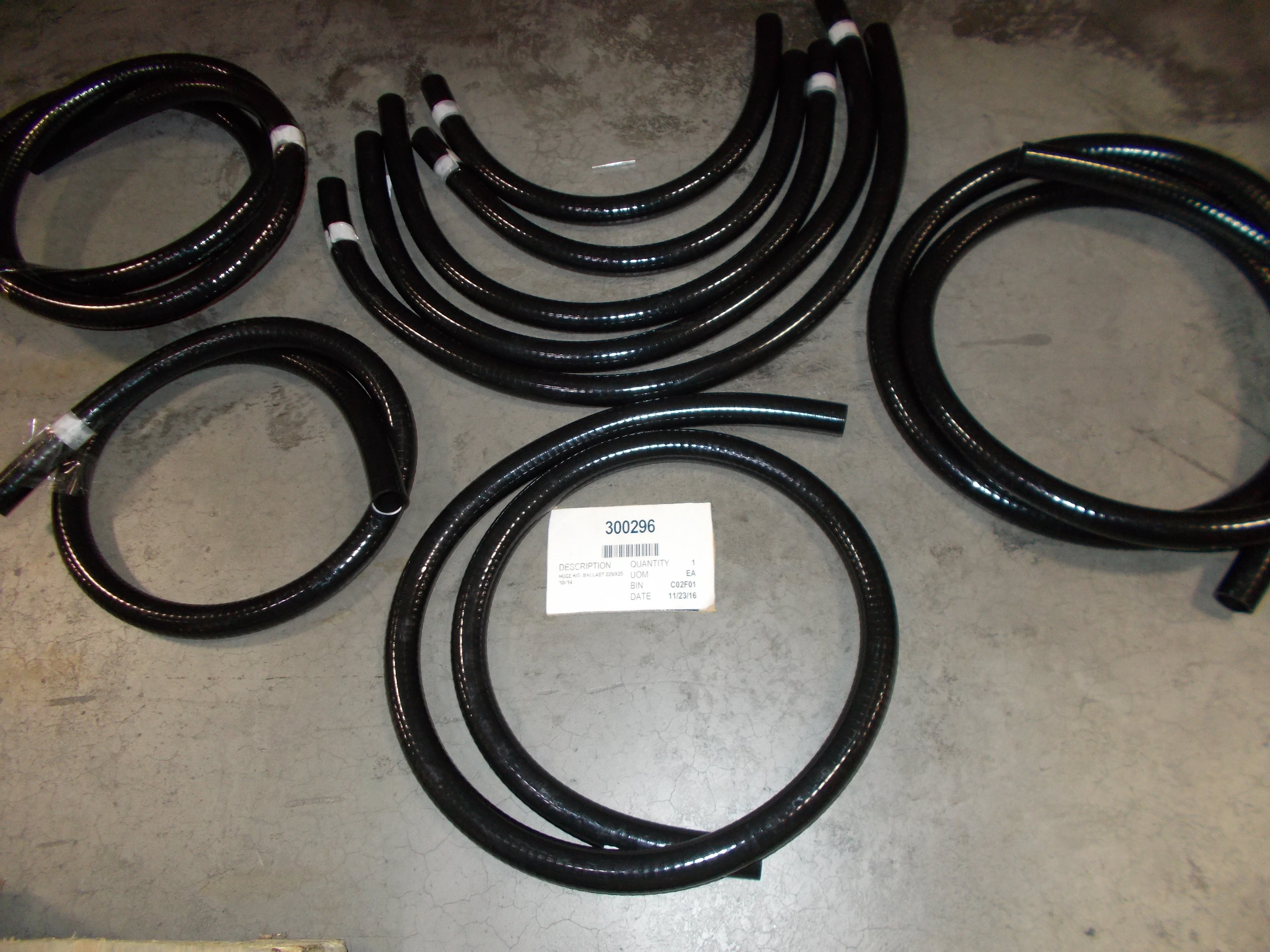 HOSE KIT- BALLAST 225/X25 '10-'14