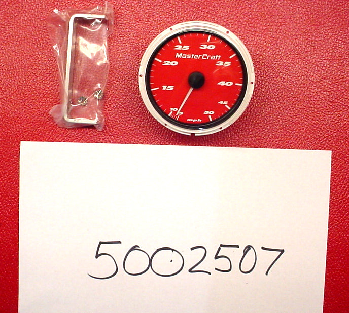 "GAUGE-SPEEDO RED SEC 3"" 50-MPH X7/X9 2006"