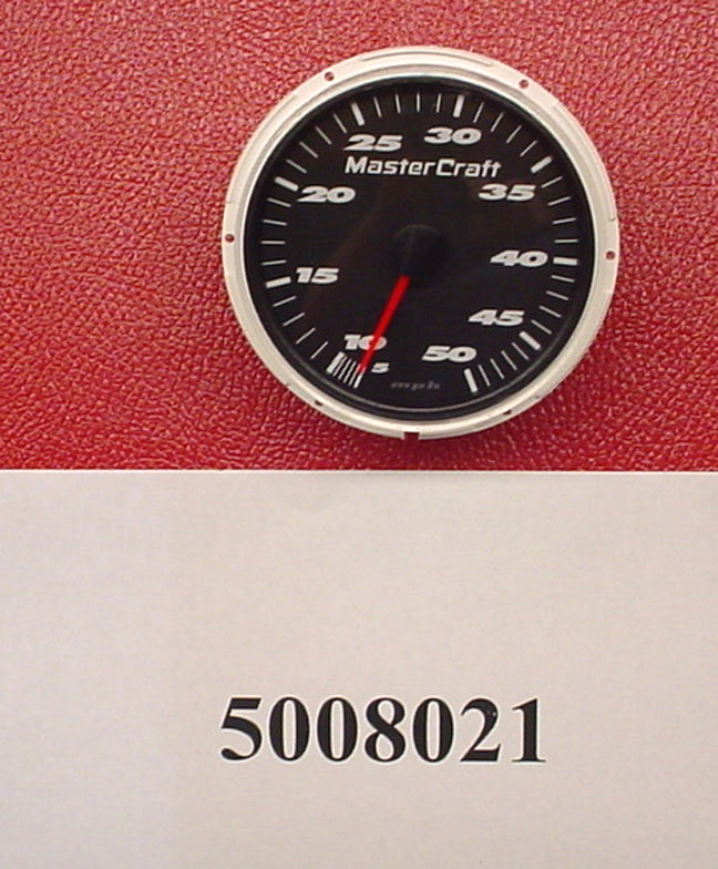 "GAUGE-SPEEDO 3"" BLACK '08 X1"